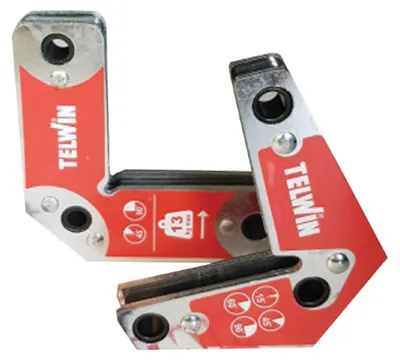 Produktbild von Vielseitige Magnetische Positionierer für das Schweißen, Zugkraft 9 - 13 kg / Set, 2 Stück
