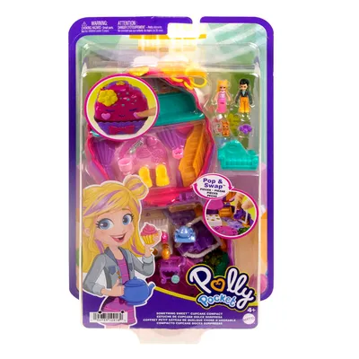 Obrázek produktu pro Polly Pocket HKV31, Káva, 4 rok/roky, Vícebarevný, Plast