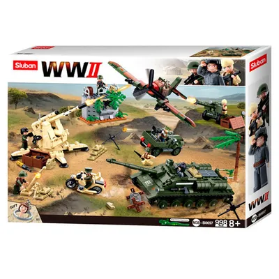 Produktbild von Sluban M38-B0697 - WWII - Kampf um Kursk