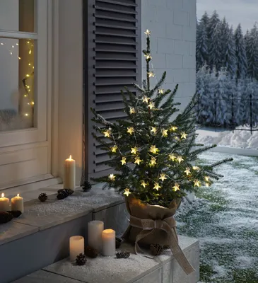 Zdjęcie produktu dla Lampki LED "Gwiazdy" do dekoracji domu dekoracja lampy LED dekoracja świetlna figura