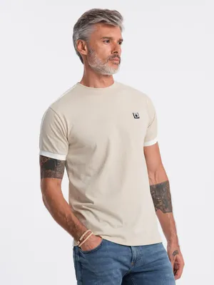 Produktbild von Ombre Clothing Kurzarmhemd für Männer Caucau cremig M