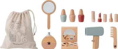 Produktbild von Bloomingville Daisy Toy Make-up set, Rose, Buche Set of 11