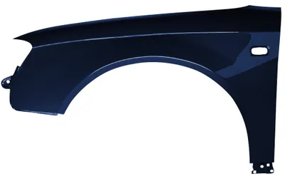 Productafbeelding van BLU Spatbord geschikt voor Audi A4 B7 LZ5A Links Blauw TiefseeBlau | 2004-2008 | Voorzijde | Gelakt | Montageklaar, AI-gegenereerde afbeelding