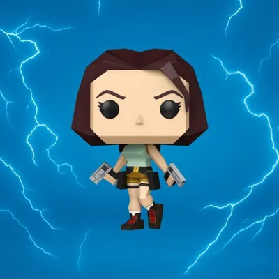 Produktbild von Funko Pop! Games: Tomb Raider - Lara Croft (Polygon) #1192