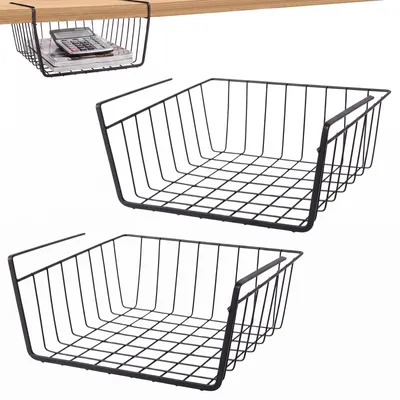 Produktbild von Set mit 2 Wandhalterungen aus Metall für Küche und Büro