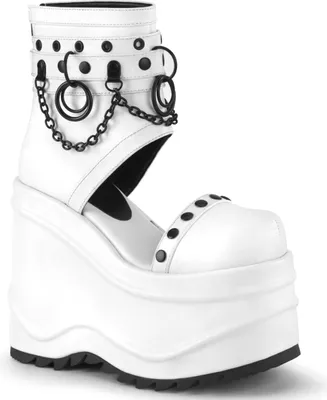 Produktbild von WAVE-22 Damen Sandale von DemoniaCult, Weiß  , EU 36, US 6