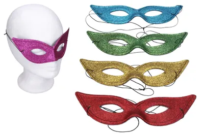 Produktbild von Karnevalsset - Maske (Maske) Farbmischung