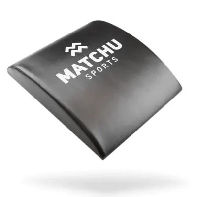 Produktbild von Matchu Sports Ab Mat 36×30×7cm aus Kunstleder/Schaumstoff - Sit Up Kissen - Ab Crunch für Bauchtraining - Bauchmatte - Fitnessmatte für Bauchtrainer