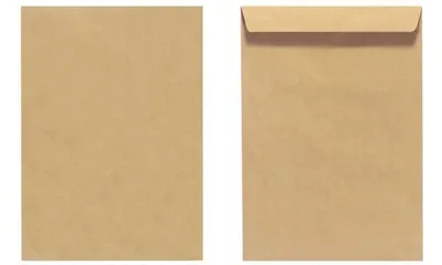 Produktbild von Herlitz 735498, C4 (229 x 324 mm), Braun, Papier, 90 g/m², 10 Stück(e), Blue Angel