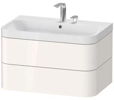 Produktbild von DURAVIT HP4347E2222 WTU m. Happy D.2 Plus, 2 Schk., 2 HL,