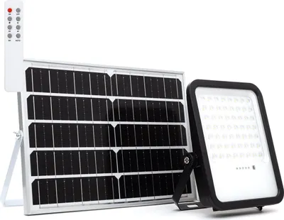 Produktbild von LED Fluter Solar 2200 lm IP65 mit Fernbedienung Nurda 4000K Neutralweiß