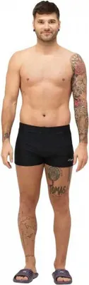 Produktbild von Squba Training Badeslip Schwarz L Mann Schwarz L
