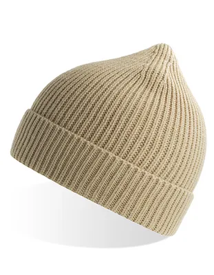 Immagine prodotto di Atlantis ANDB | Andy Beanie Cappello invernale in poliestere riciclato  - Colore: Beige - Taglia: Unica