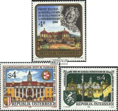 Produktbild von Briefmarken Österreich 1986 Mi 1845,1846,1847 (kompl.Ausgaben) postfrisch Sondermarken