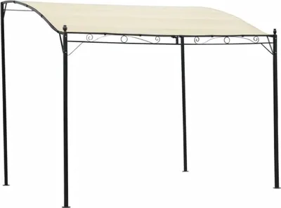 Produktbild von vidaXL Pavillon Stoff Cremeweiß