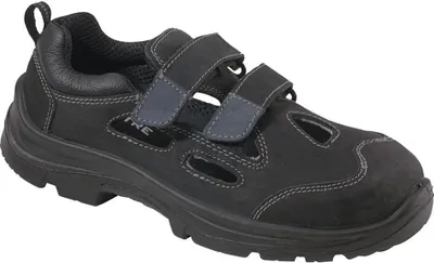 Produktbild von Lemaitre Sicherheitssandale S1P Andy fresh  schwarz Klettverschluss Größe 49