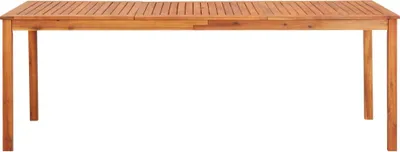 Obrázok produktu pre vidaXL Záhradný stôl 215x90x74 cm Akáciové masívne drevo
