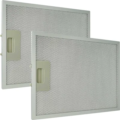 Produktbild von vhbw 2x Filter Metallfettfilter Ersatz für Klarstein 10032230, 10031995 für Dunstabzugshaube, Aluminium