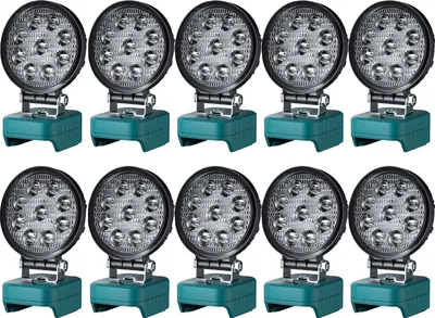 Zdjęcie produktu dla Lampa robocza LED, moc 27 W, jasność 2000 lumenów, opakowanie 10 szt