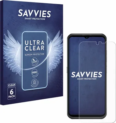 Produktbild von 6x Für Ulefone Armor 17 Pro Schutzfolie Savvies Displayschutz Display Schutz Folie Klar Transparent