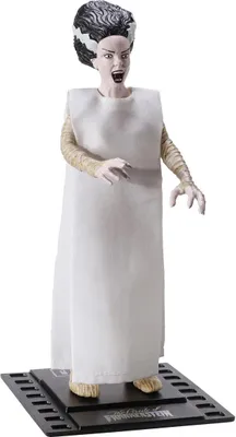 Produktbild von Noble Collection Universal Monsters Bendyfigs Biegefigur Bride of Frankenstein 19 cm NOB1163