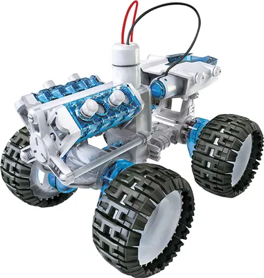 Produktbild von Velleman Roboter Bausatz, Salzwasserantrieb, 96 Teile, zwei Motor Modi, STEM geeignet, ab 14 Jahren