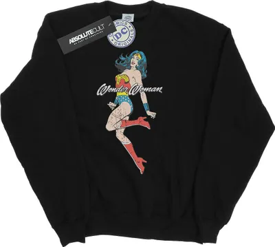 Produktbild von DC Comics - Sweatshirt für Damen BI4485 (XXL) (Schwarz)