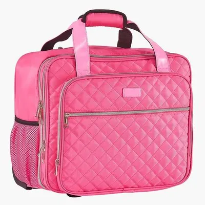 Produktbild von Rote Laptop-Tasche 17,3 Zoll, Teleskopgriff, Reise