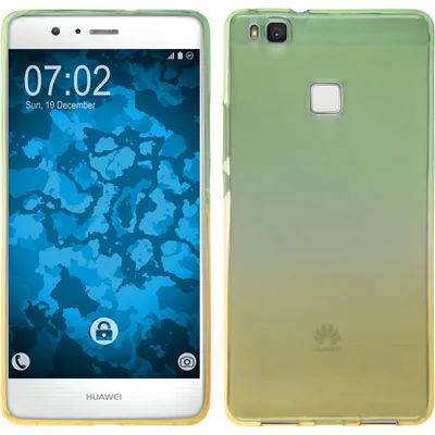 Produktbild von PhoneNatic Case kompatibel mit Huawei P9 Lite - Design:03 Silikon Hülle Ombrè + 2 Schutzfolien