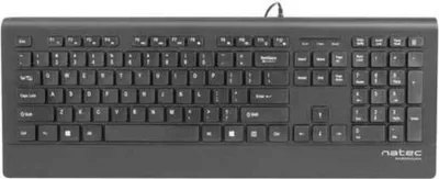 Image de Clavier Natec NKL-1717 noir espagnol