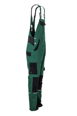 Produktbild von Planam Latzhose Norit Herren Gr. 110 grün/schwarz