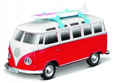 Produktbild von Maisto VW Samba Modellauto im Maßstab 1:36