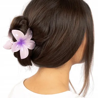 Produktbild von Miss Glow 41569 Große Blumen-Haarklammer Hawaiianisch