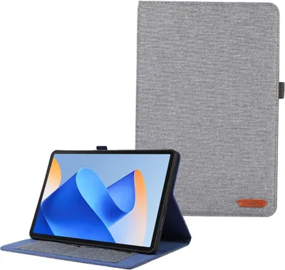 Produktbild von König Design Hülle kompatibel mit Kunstleder Handyhülle - Handy Case Grau