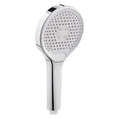 Produktbild von SCHÖNER WOHNEN-Kollektion Handbrause GLAIA, Chrom, wassersparender Duschkopf rund, Duschbrause mit 3 Strahlarten