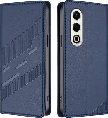 Produktbild von Hülle für itel S25, Kunstleder Brieftaschen Handyhülle mit Kartenfach und Standfunktion Blau