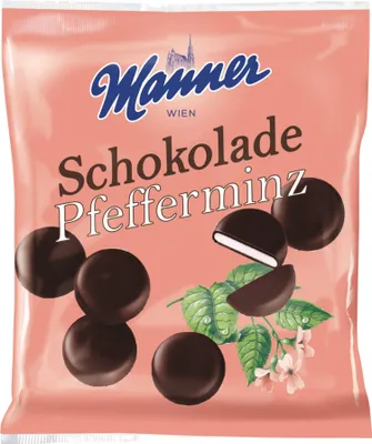 Produktbild von Manner Schokolade Pfefferminz - 150g