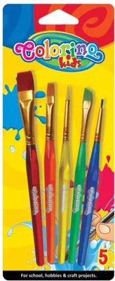 Obrázok produktu pre Akrylové štetce 5 ks 32599PTR Colorino