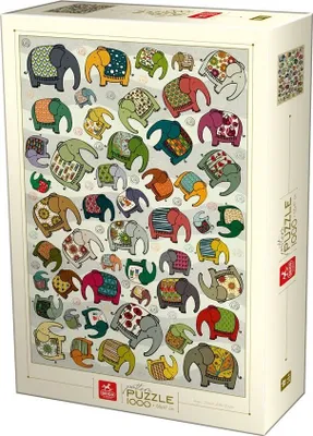 Produktbild von DEICO Puzzle Sloni 1000 dílků