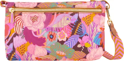 Produktbild von Oilily Schultertasche Umhängetasche Rixt Reversible Shoulder Bag Decadent Chocolate bunt