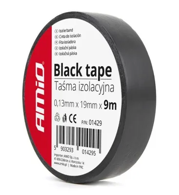 Produktbild von AMiO Isolierband 01429 0.13mm 19mm Gewebefolie 9m