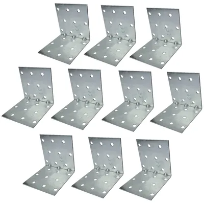 Produktbild von Solidchoice – Set mit 10 verstärkten Montagehalterungen für die Holzbearbeitung