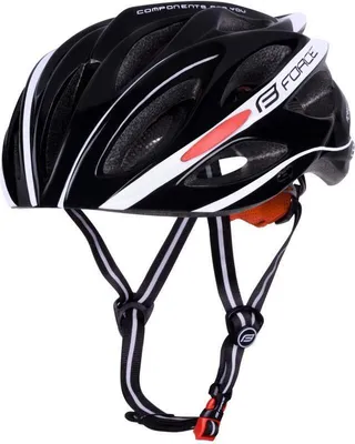 Image de Casque Force Bull, noir et blanc - Taille S-M (54-58 cm)