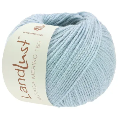 Produktbild von Lana Grossa Landlust Alpaka Merino 160 418 Hellblau 50g