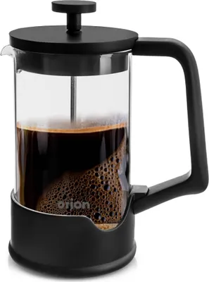 Obrázek produktu pro Orion | Kávovar - černý - 400 ml - sklo - konvice na kávu - French Press