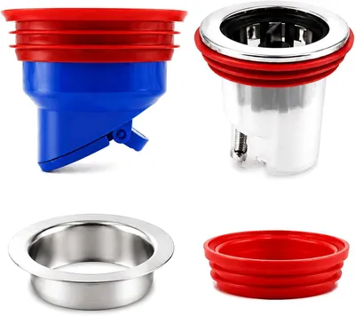 Obrázek produktu pro Zátka proti zápachu do sprchy, 33-52 mm, 2 kusy, zátka proti zápachu pro sprchu
