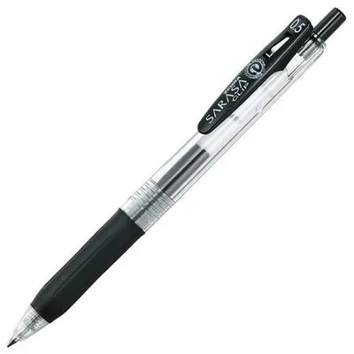 Produktbild von Gelschreiber "Sarasa Clip", schwarz, 0,33 mm, zusammendrückbar, ZEBRA 14311