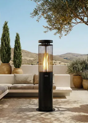 Produktbild von CREATE - FIRE ROUND PELLET HEATER - Außenofen 17,5 kW rauchfrei mit Pellets