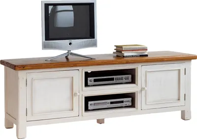 Produktbild von Lowboard "Boscobe" mit 2 Türen, 2 Ablageböden, 2 offene Fächer. Abmessungen (B/H/T) 178x65x54 cm