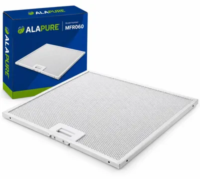 Productafbeelding van Alapure metalen filter, geschikt voor Siemens 362381 / 00362381, afmetingen 320x330 mm